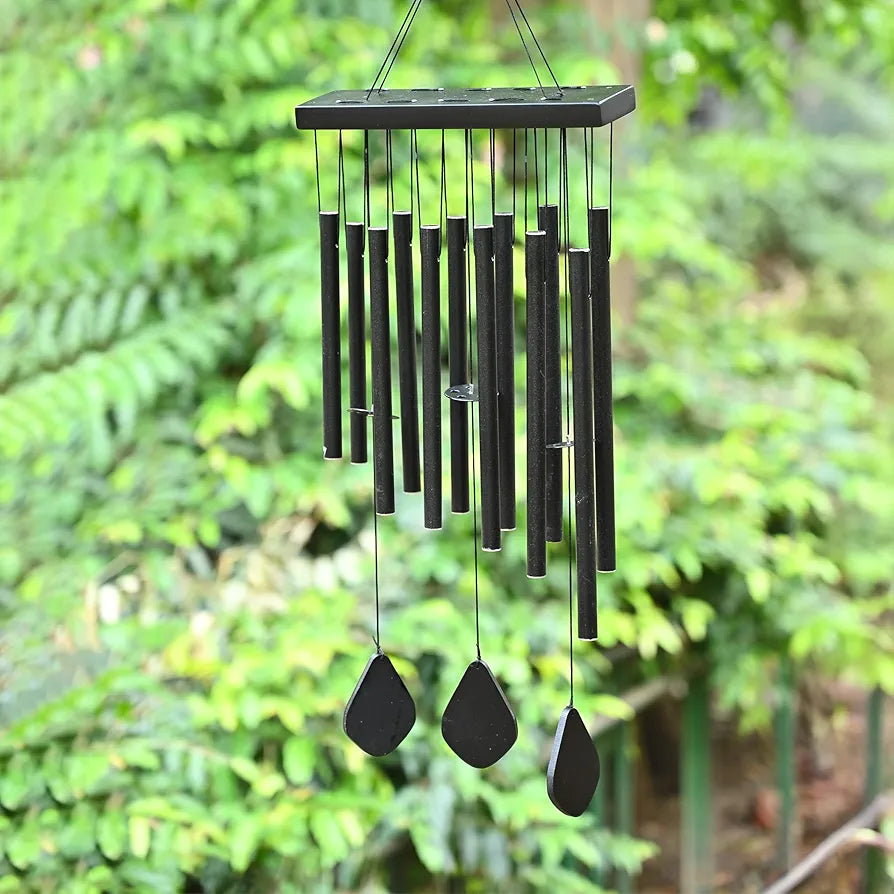 Hindcraft Serene Wind Chimes for Bedroom & Living Room – Relaxing Home Décor, Harmonizing Energy, Ideal Gift for Women, Men, Couples, Housewarming, Balcony & Garden Accent