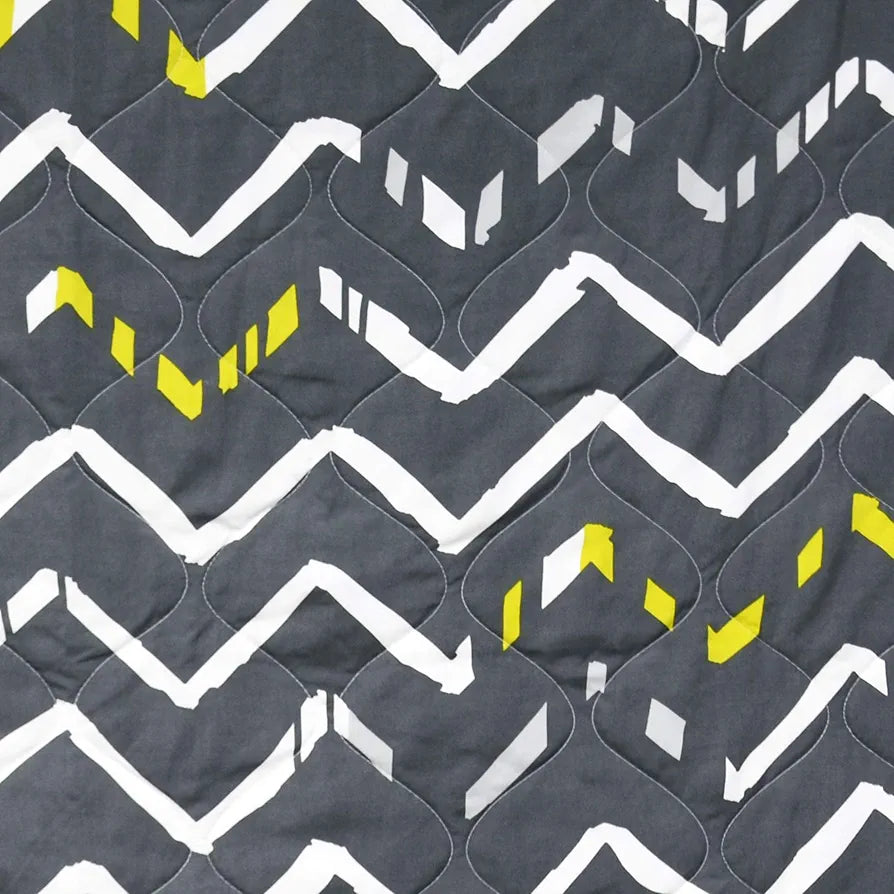 Divine Casa 120 GSM Microfiber Reversible Kids Single Bed Comforter | Ultra-Soft Toddler Blanket | Lightweight & Cozy | All-Season Bedding for Babies & Kids | 135 x 100 cm, Slate