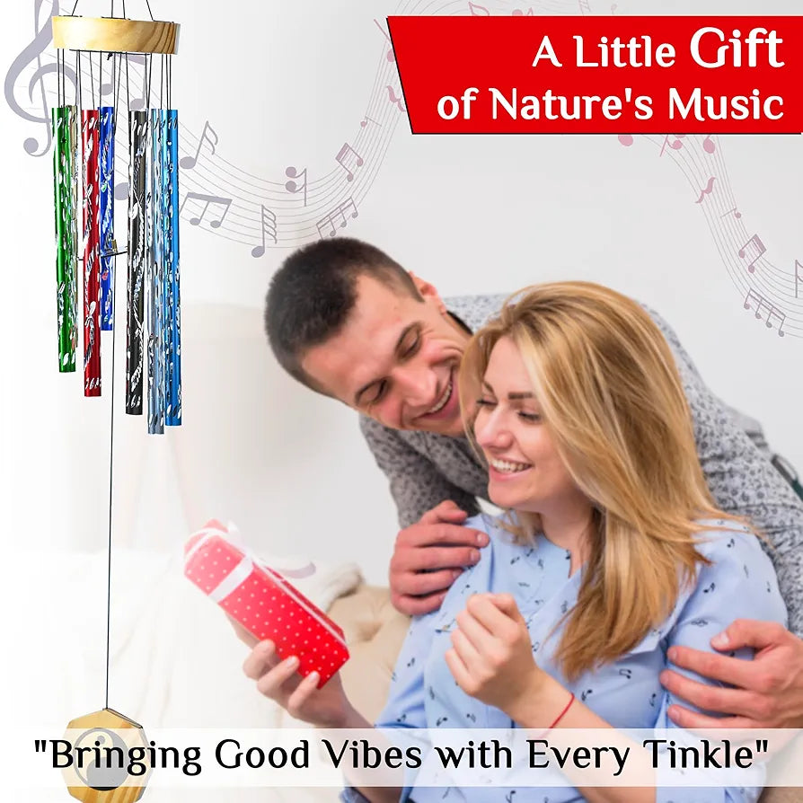 ZAICUS Wind Chime for Balcony, Garden, Home Decor | Feng Shui Gift for Positive Energy 