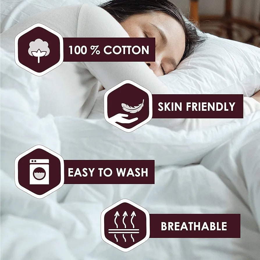 Layers Tuscany Repeat Cotton 104 TC Single Bedsheet Set 