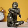 Ecraftindia Man Sitting in Thinking Position Decorative Statue