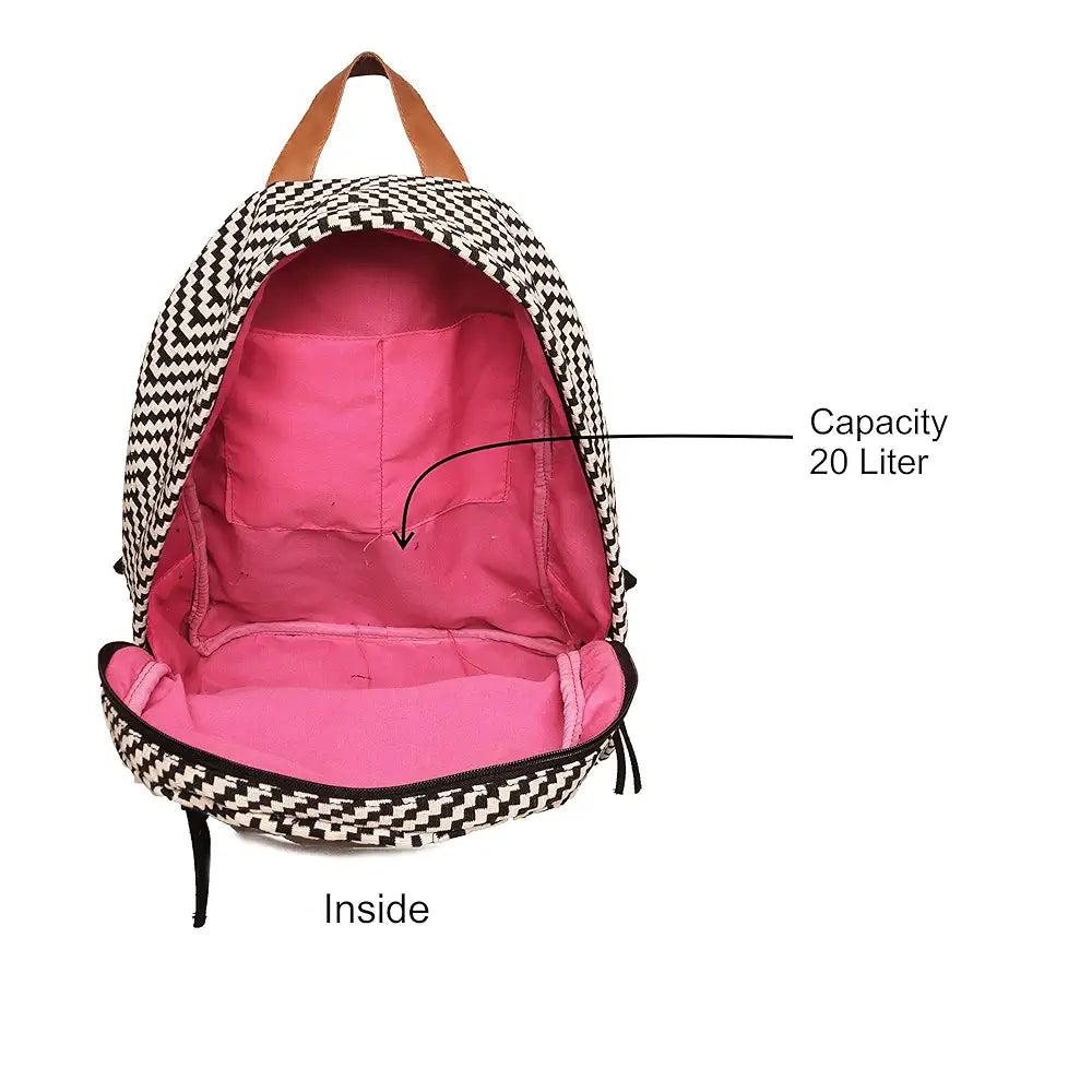 ASTRID Canvas Girls Backpack Medium Size