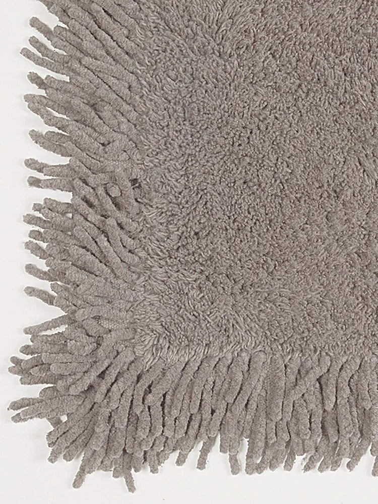 SARAL HOME EASY LIVING Cotton Shaggy Mat 