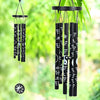 Wind Chimes for Balcony Hanging Bells Black Wind Chime -021
