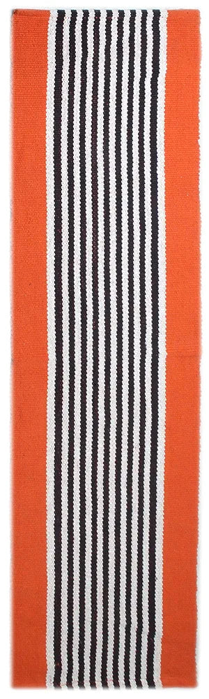 Saral Home Stripe Designer Soft Cotton Durable & Washable Multipurpose Runner for Home/Kitchen/Living Area/Lobby/Office with Anti Skid Backing 