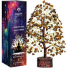 Simply Vedic Chakra Tiger Eye Crystal Tree