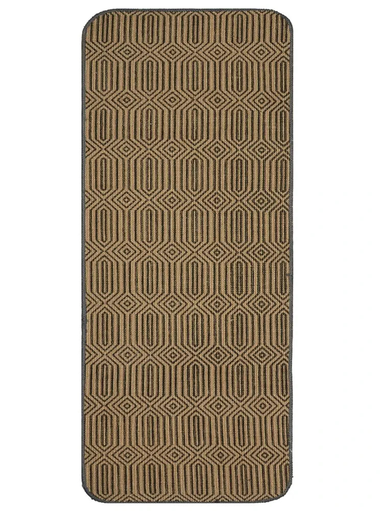 Saral Home Joda Printed Soft Jute Durable & Washable Multipurpose Runner for Home/Kitchen/Living Area/Lobby/Office with Anti Skid Backing 