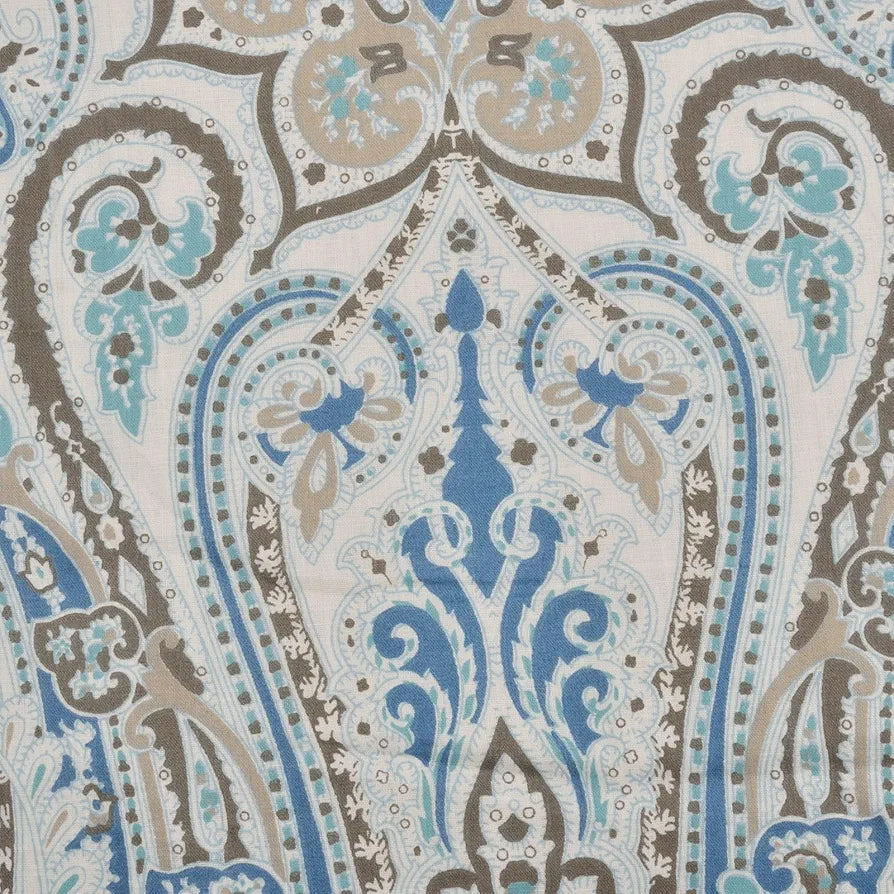 Trance Home Linen 100% Cotton Reversible Dohar Double Bed Size | Jaipuri Printed Artisan Block Design Blanket | Soft Lightweight Ac Comforter Quilt 