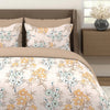 Layers Be Bold Cotton Bedsheet Set for All Seasons Lightweight 140 TC Queen Size Sheen Green Color