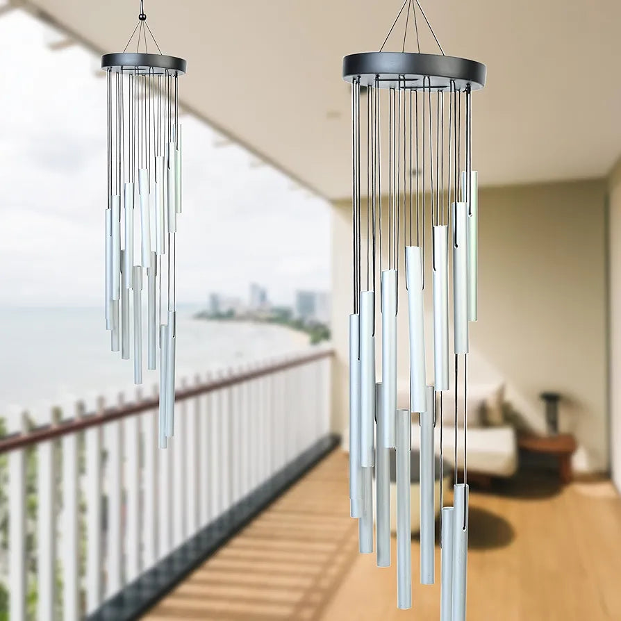 ZAICUS Wind Chime, Windchime for Home, Balcony, Garden, Patio - Home Decor Items  SHome Outdoor & Indoor Use – Metal Hanging Bell Windchime