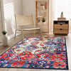 Status Contract Multi Printed Vintage Persian Carpet Rug