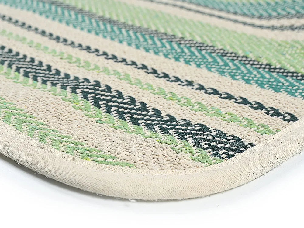 SARAL HOME EASY LIVING Cotton Rectangular Yoga Mat/Runner 