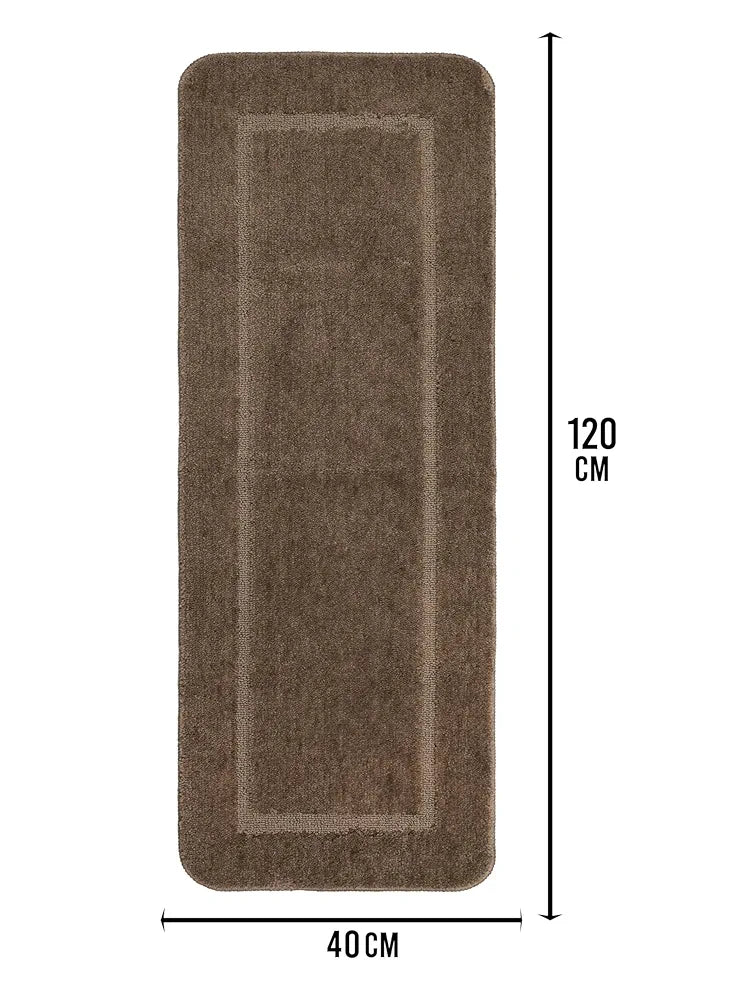 Saral Home - Good Morning Mat, Soft, Anti-Skid, Washable, Water Absorbent, Quick Drying, All time usable Bathmat/Doormat/Runner. Slip-Resistant Backing for Everyday Safety.