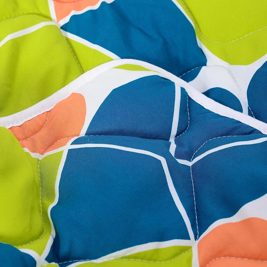 Divine Casa Microfiber 150 GSM Reversible Double Bed Comforter | Ultra Soft & Lightweight Blanket | Cozy & Breathable for All-Weather | 254 x 230 CM, Acid Lime