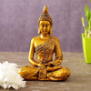 Tied Ribbons Decorative Buddha Idol Statue Showpiece Decoration Items for Home Decor