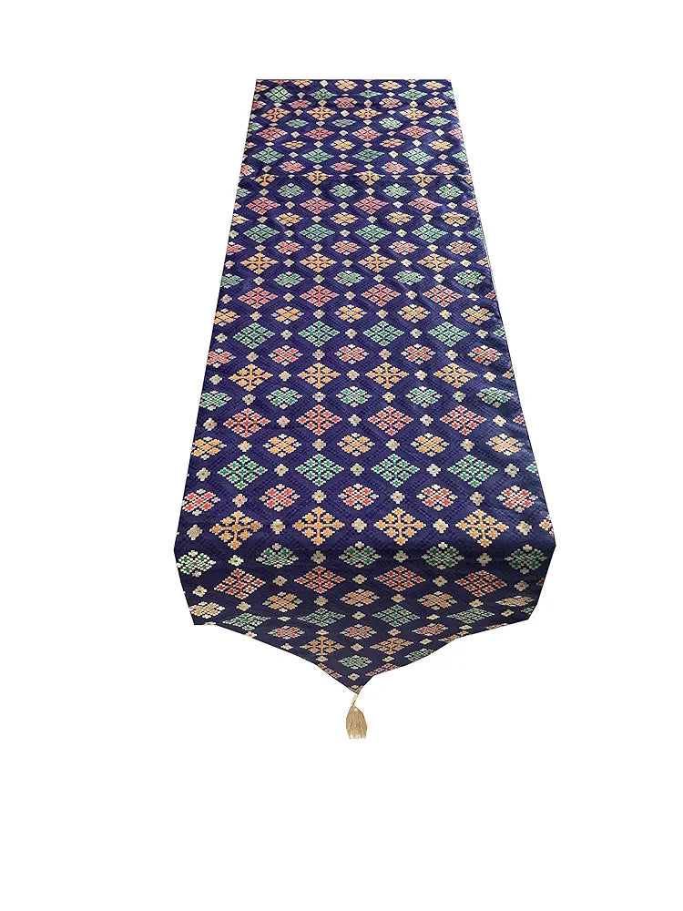 Pink parrot- Art Silk Table Runner 12x70 inch-1 pc