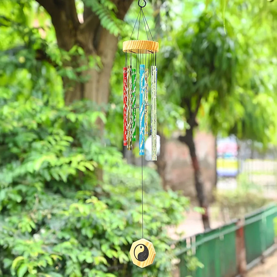 ZAICUS Wind Chime for Balcony, Garden, Home Decor | Feng Shui Gift for Positive Energy 