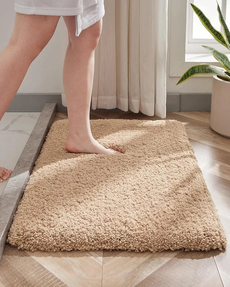 ishro home Premium Fuzzy Shag Carpet for Hall, Rugs for Living Room, Carpets for Living Room | Machine Washable – Soft, Stylish, and Built to Last | 