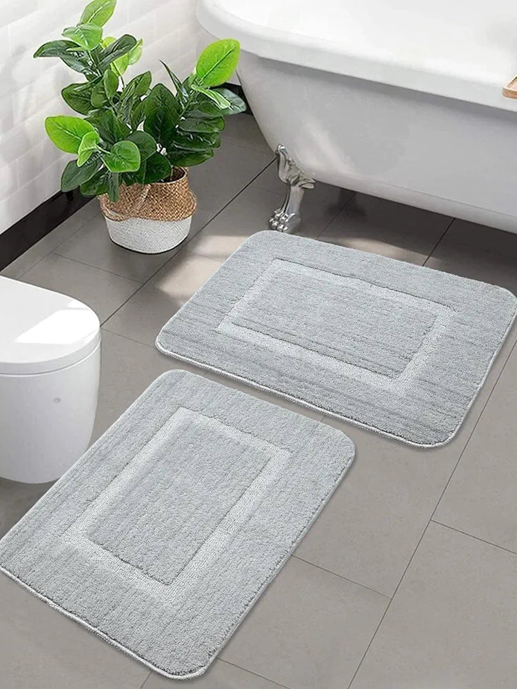 Saral Home - Good Morning Mat, Soft, Anti-Skid, Washable, Water Absorbent, Quick Drying, All time usable Bathmat/Doormat/Runner. Slip-Resistant Backing for Everyday Safety. 