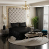 Stoa Paris Satin Bedsheets For Double Bed 300Tc Premium Bedsheet With 2 Pillow Covers