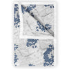 Divine Casa 100% Cotton Double Bed Dohar Lightweight & Ultra-Soft AC Blanket Colour Greyish Blue