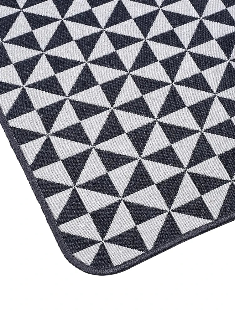 Saral Home Firki Designer Soft Cotton Durable & Washable Multipurpose Runner for Home/Kitchen/Living Area/Lobby/Office with Anti Skid Backing 