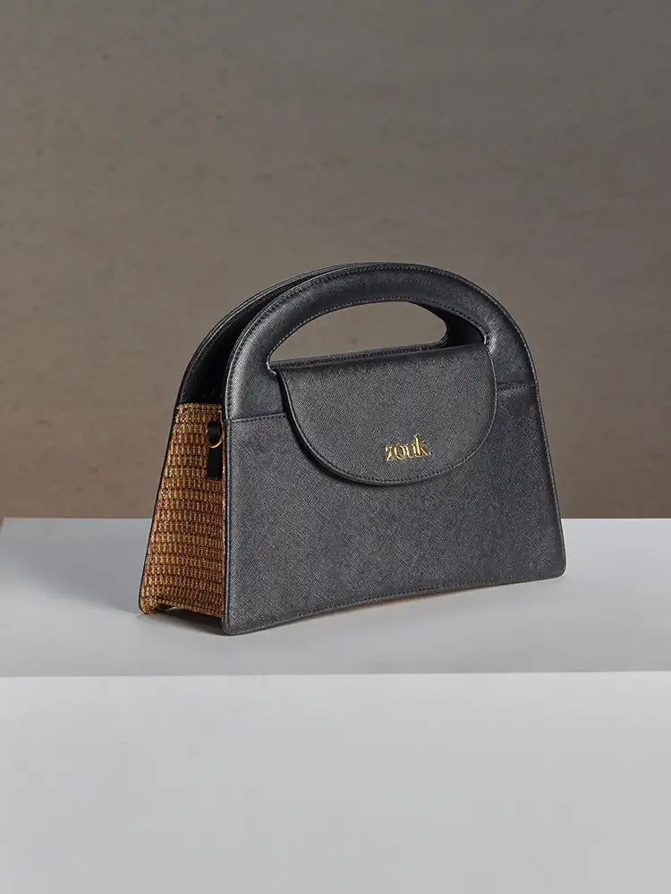 ZOUK Rhea Kapoor Sling Bag | Stylish Vegan Leather Crossbody Bag for Women |