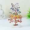 Zaicus Gemstone Bonsai Tree with Healing Crystals 7 Chakra Heart Base Feng Shui 7chakra-QH