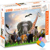 Hello Friend Wild Animal 1000 Piece Jigsaw Puzzles for Kids and Children