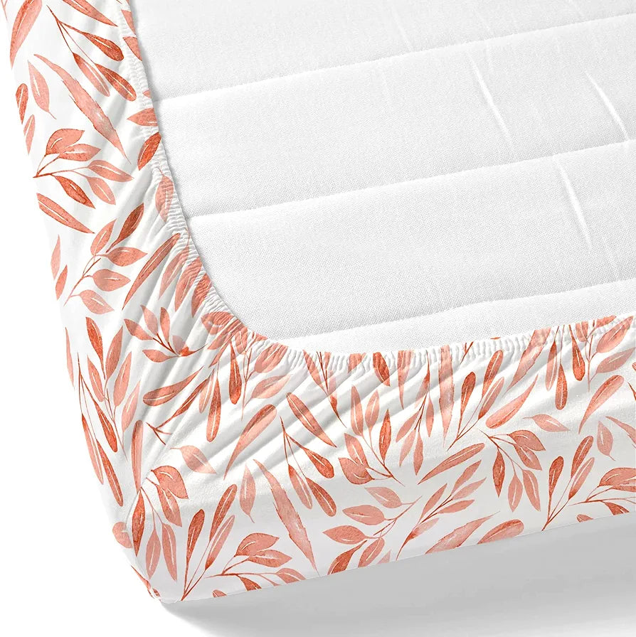 Dreamscape 100% Cotton King Fitted Bedsheet with 2 Pillow Covers - 