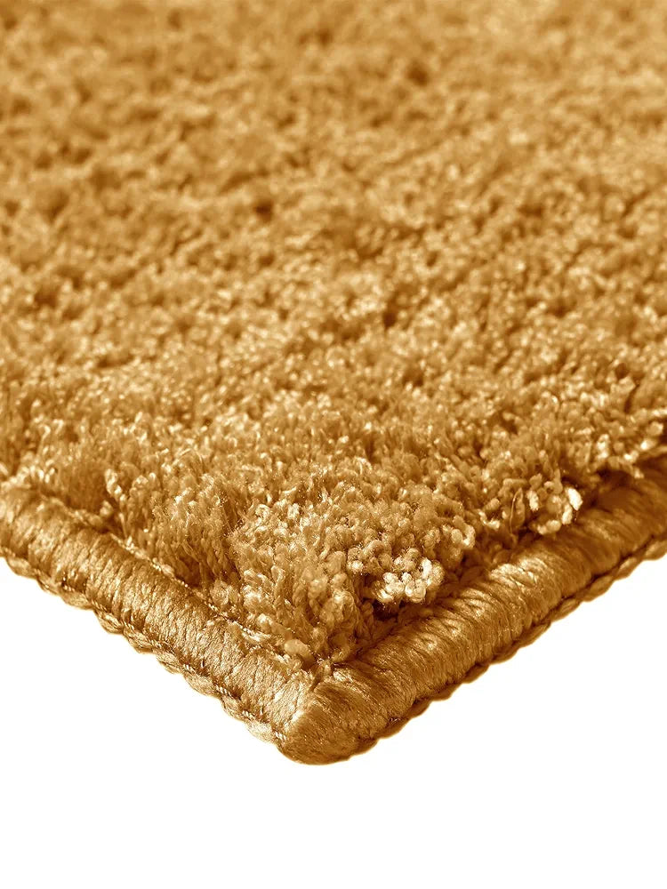 Saral Home Neon Shaggy Yarn Anti-Skid Carpet for Living Room 