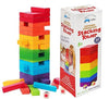 FunBlast Wooden Blocks 48 Pcs Challenging Color Wooden Tumbling Tower Toys Puzzle