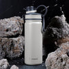 Femora Stainless Steel Aqua Burst SportSip Vacuum Insulated Flask Water Bottle - 440 gms