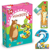 The Book Tree Number Puzzle for Toddlers - 20+ Piece Set for Early Math Learning Fun Animal & Number Matching