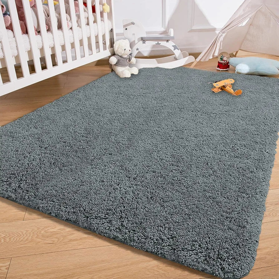 LUXE HOME INTERNATIONAL Carpet Super Soft Anti Slip Vegas Rectangular Rugs For Bedroom,Livingroom
