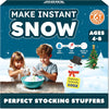 Butterfly Edufields Snow Magic Science Kit for Kids, Ages 4-15, Make Instant Colourful Snowman, Non-Toxic Reusable
