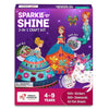 Chalk and Chuckles Art and Craft Kit | Sparkle & Shine Unicorn & Princess | Mess-free Foil Art and Diamond Painting Set