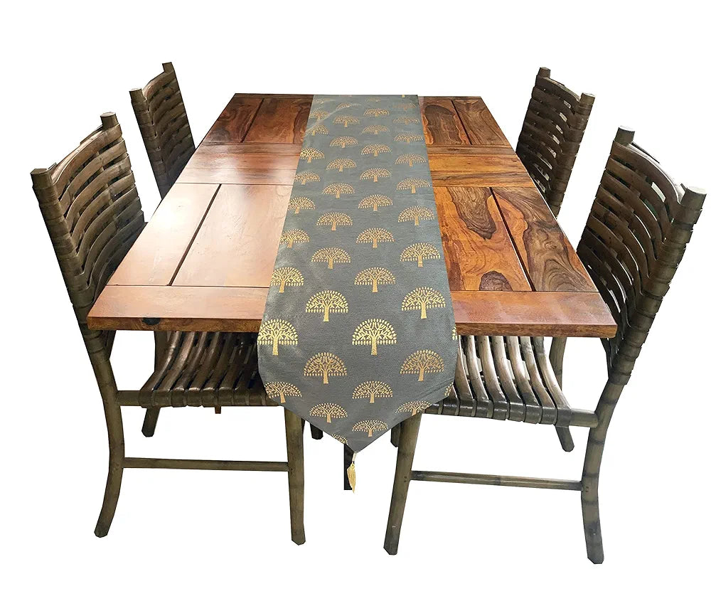 PINK PARROT Durable Dopian Silk Table Runner 12