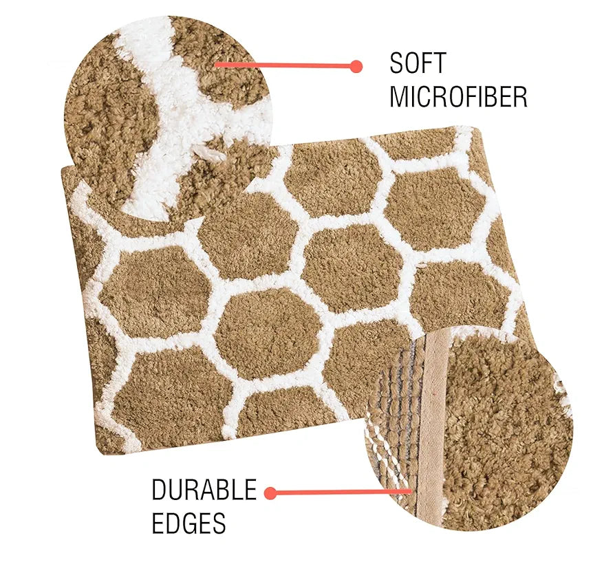 AEROHAVEN Abstract Modern Anti Slip Bathmat 