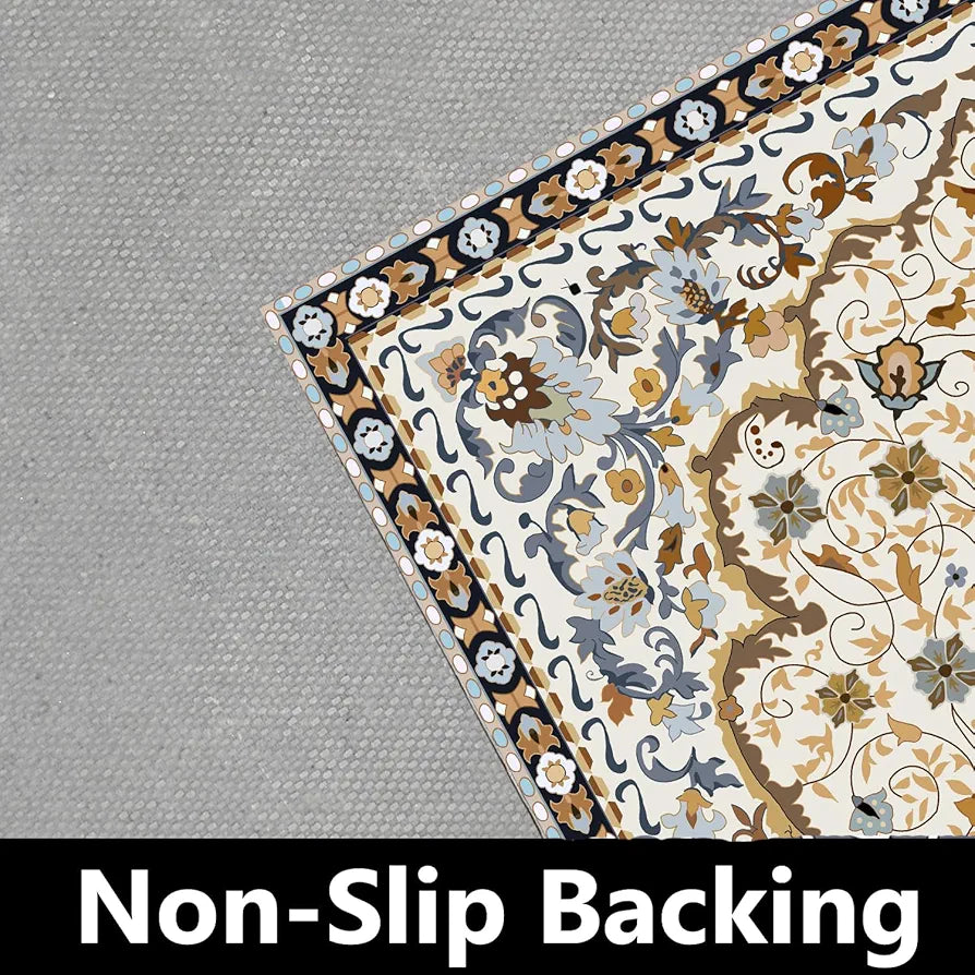 ishro home 3 x 5 Feet 3D Jet Multi Printed Carpet Rug Runner and Carpets for Bedroom/Living Area/Home with Anti Slip Backing 