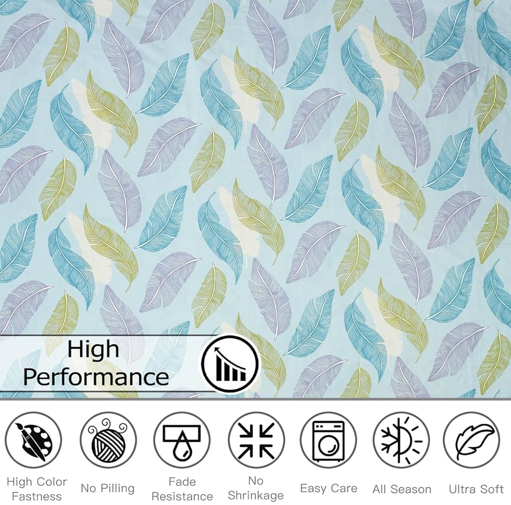 FRESH FROM LOOM Floral XXL Microfiber Soft Cotton Bedsheet for King Size Bed | Bedsheet for Double Bed | 240 TC Hypoallergenic Bed Sheet with 2 Pillow Cover | Printed 