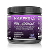 Nakpro Pre Workout Supplement Powder Blueberry - 250 gms