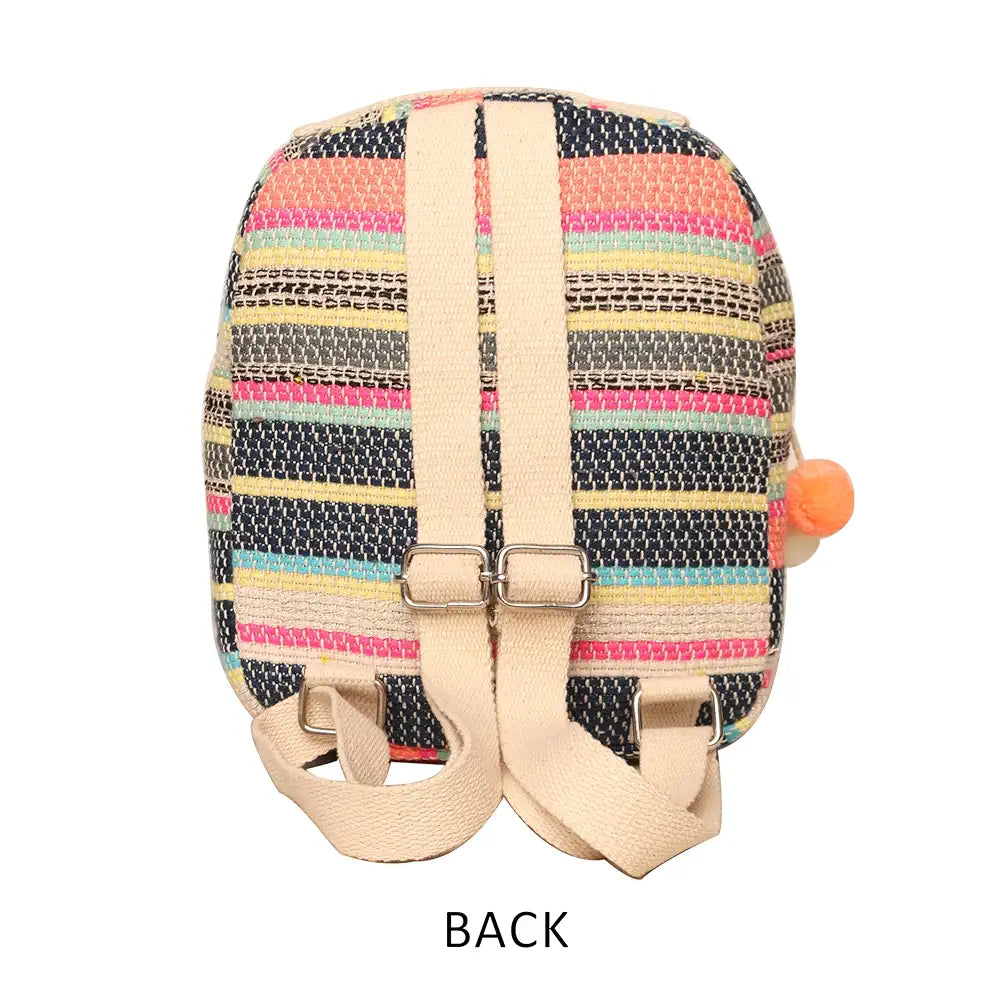 ASTRID Canvas Girls Backpack Medium Size