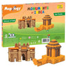 Imagimake Boys Girl's Mapology Monuments Of India Sun Temple Gateway Of India