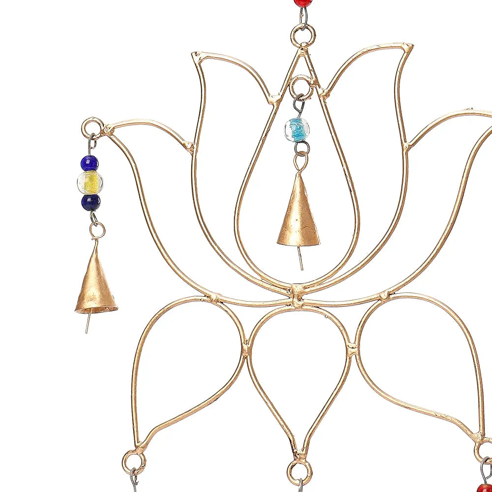DULI Metal Windchime Wall Hanging, Feng Shui, Wall Art, Wall Decor, PositiveVibes, Rustic Wall Hangings, Wall Art, Diwali Decor, Diwali Decoration, Diwali Gifts 