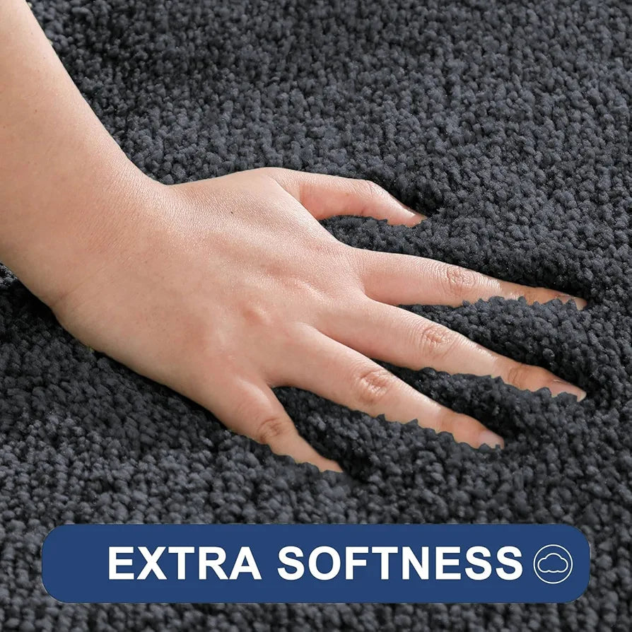 LUXE HOME INTERNATIONAL Runner Super Soft Anti Skid Newman Rug For Bedroom  Rectangular