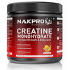 Nakpro Micronized Creatine Monohydrate Fruit Punch Flavour - 250 gms