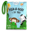 Skillmatics Peek A Boo Jungle Book Soft Cloth Book for Baby Infant & Toddler Toys