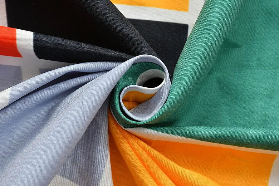 Homefab India 144 TC Microfiber Double Bedsheet with 2 Pillow Covers - Grey, Checks