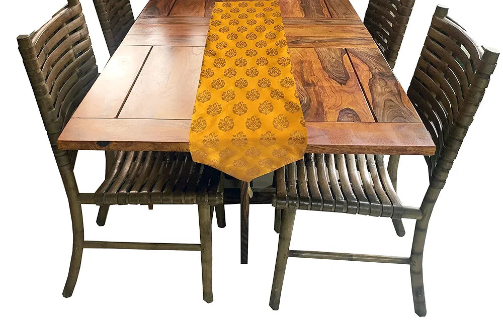 PINK PARROT Durable Polyester Silk Table Runner 12